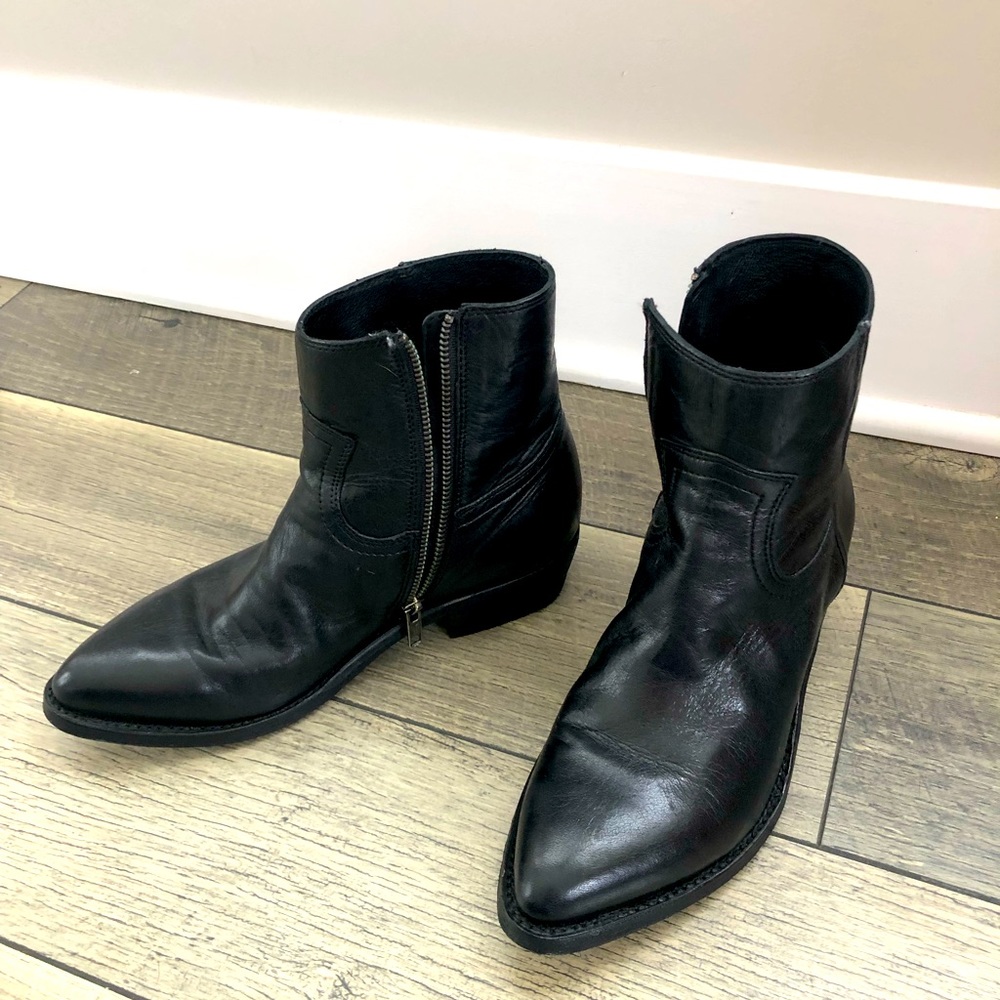 Frye Booties Black Sz 8
